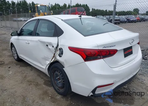 2021 Hyundai Accent Se/Sel из США, поврежденный, VIN 3KPC24A6XME130981